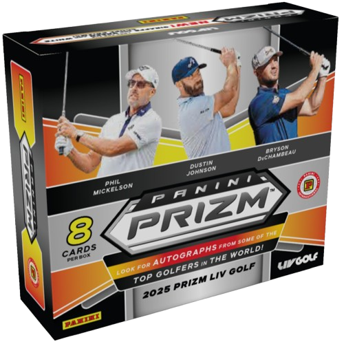 2025 Panini Prizm LIV Golf International Hobby Box