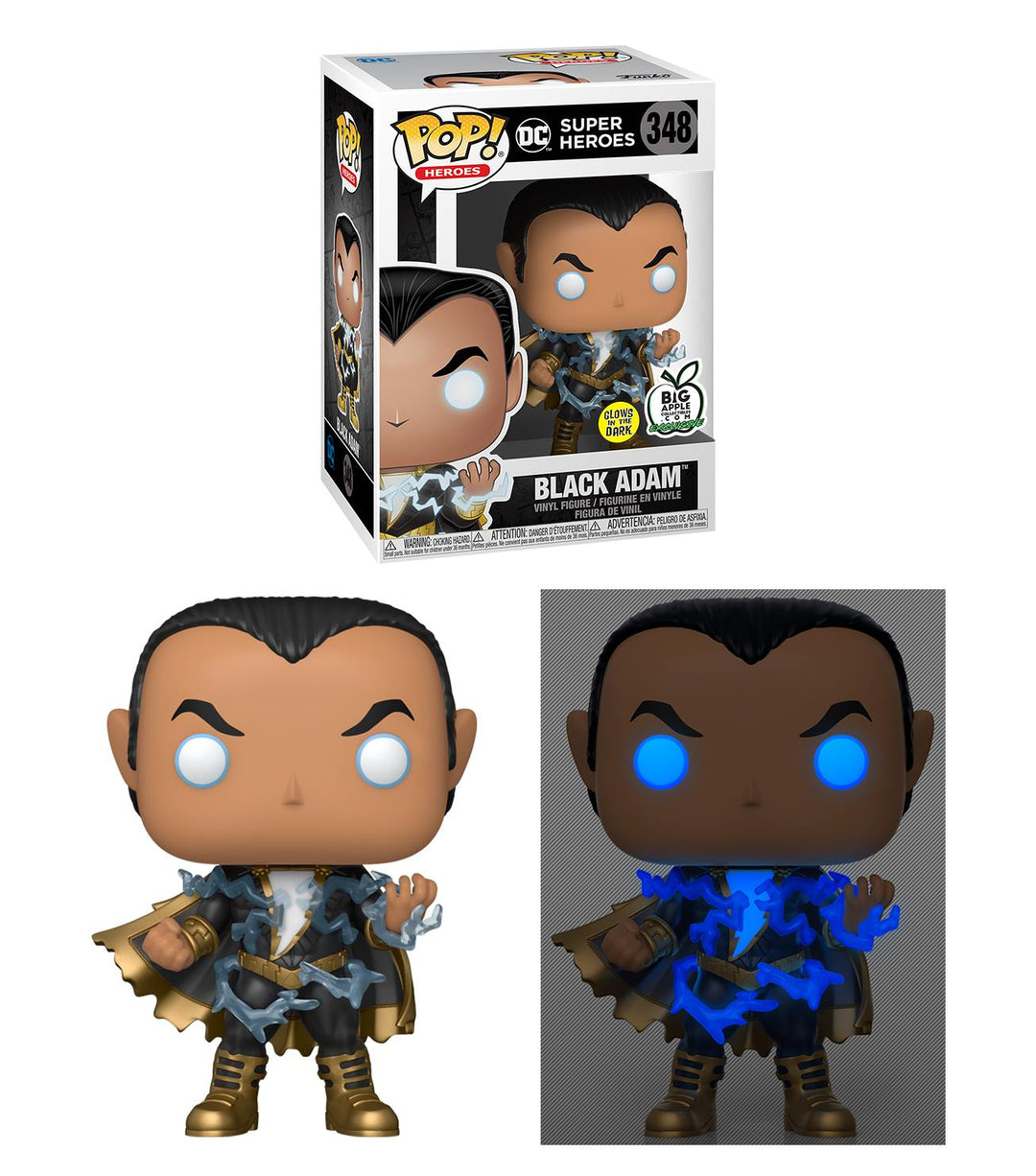 Funko-Heroes-DC Super Heroes-348-Black Adam-GITD-Big Apple Collectibles Exclusive