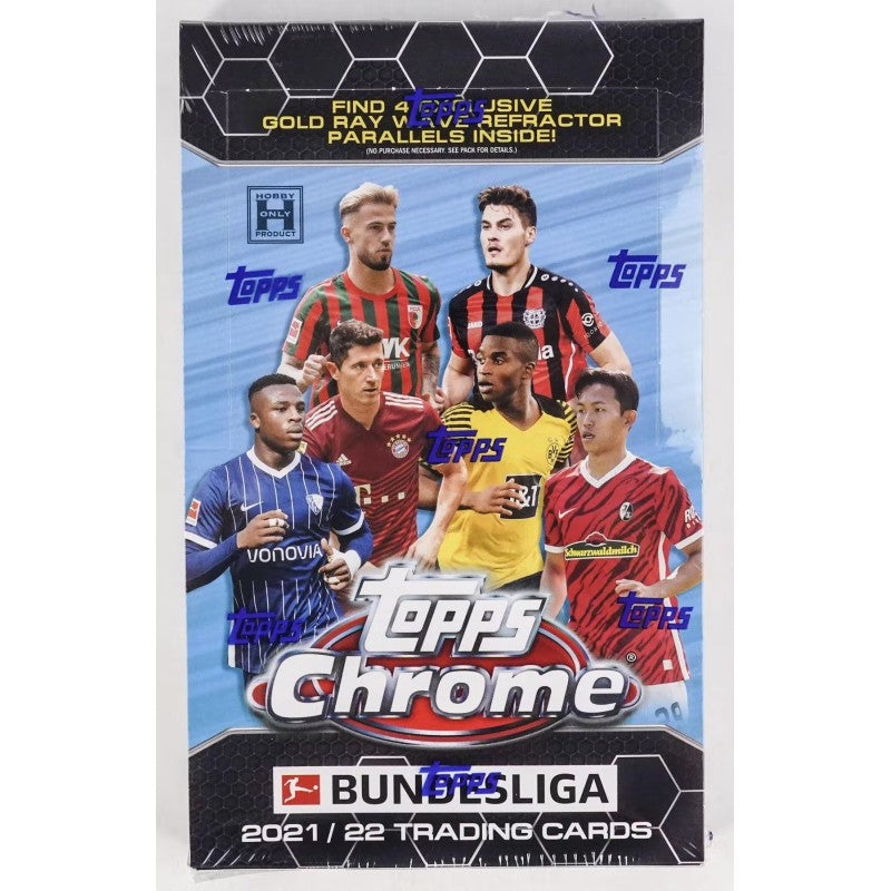 2021-22 Topps Chrome Bundesliga Soccer Lite Box