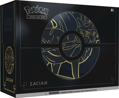 Pokémon Sword And Shield Zamazenta Elite Trainer Box Plus