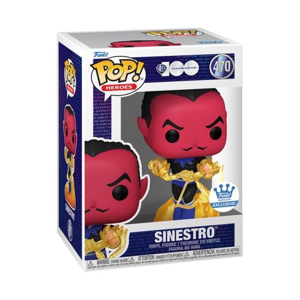Funko-Heroes-Warner Bros 100th-470-Sinestro-Funko Shop Exclusive