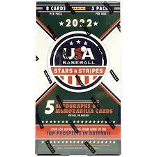 2022 USA Baseball Stars & Stripes Hobby Box