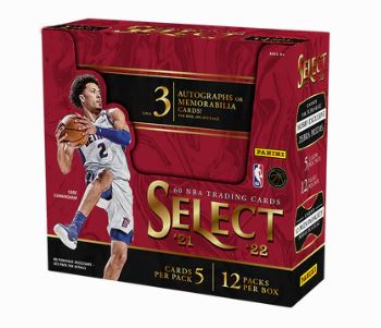 2021-22 Panini Select Basketball Hobby Box