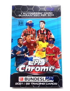 2021-22 Topps Chrome Bundesliga Soccer Hobby Box