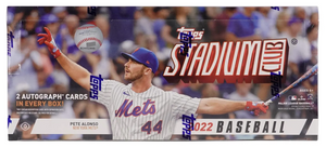 2022 Topps Stadium Club Baseball Hobby Box