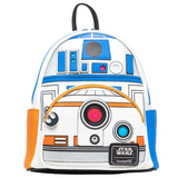 Loungefly-Mini Backpack-Star Wars-Droids R2 D2 & BB 8