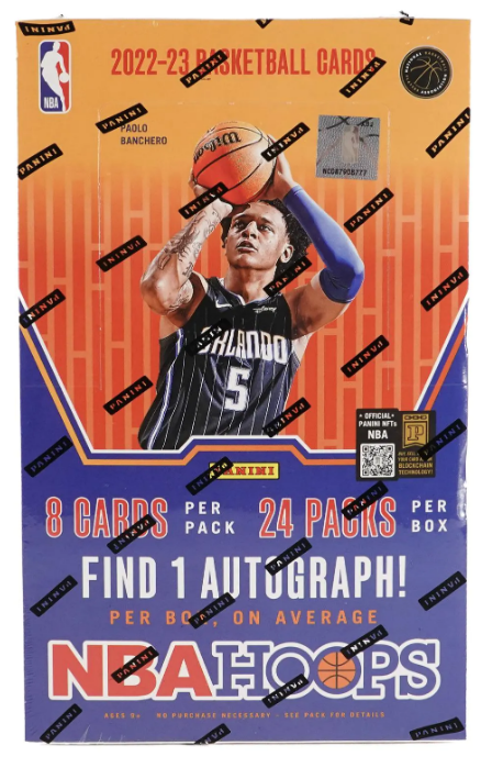 2022-23 Panini NBA Hoops Basketball Hobby Box