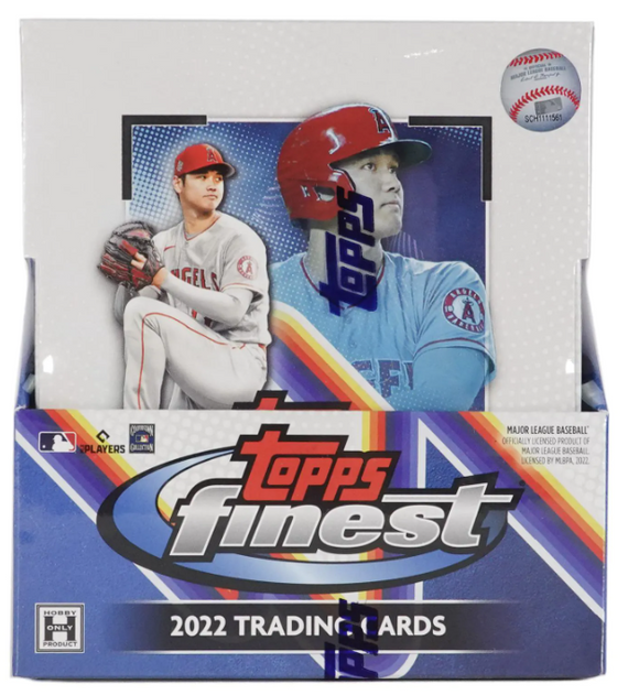 2022 Topps Finest Baseball Hobby Box Master Box