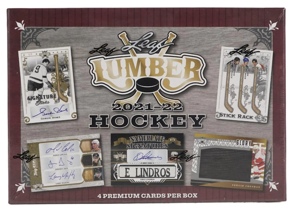 2021-22 Leaf Lumber Hockey Hobby Box