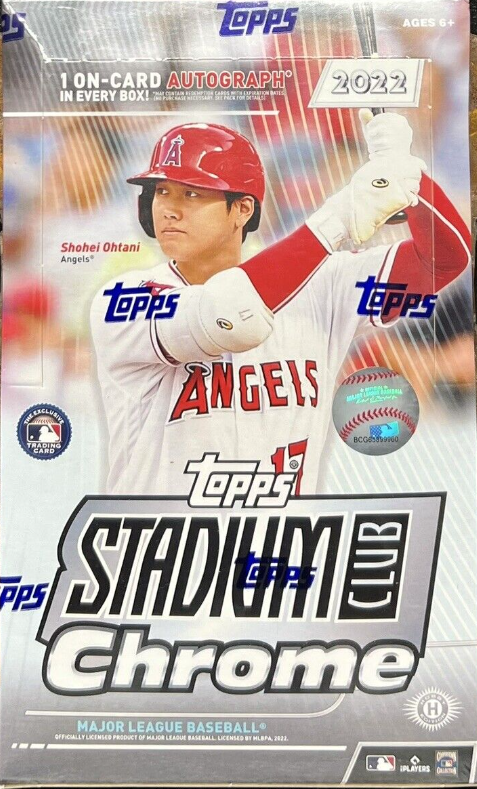 2022 Topps Stadium Club Chrome Baseball Hobby Pack