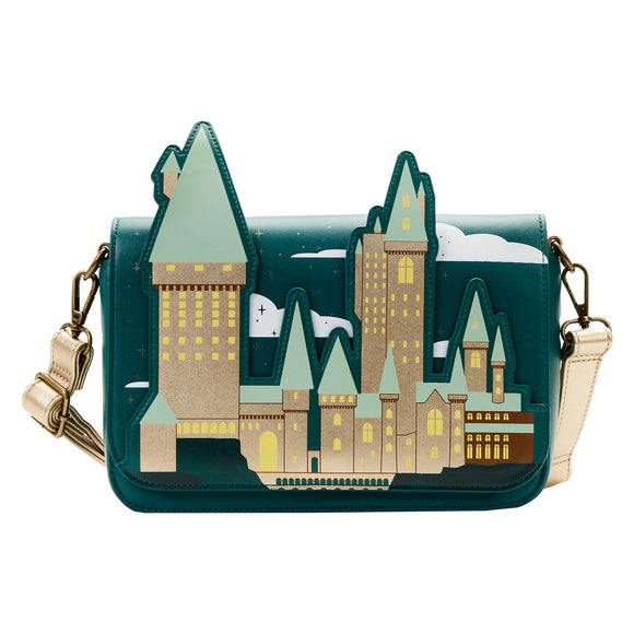 Loungefly-CrossBody Bag-Harry Potter-Golden Hogwarts