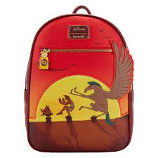 Loungefly-Mini Backpack-Disney-Hercule 25th Anniversary Sunset