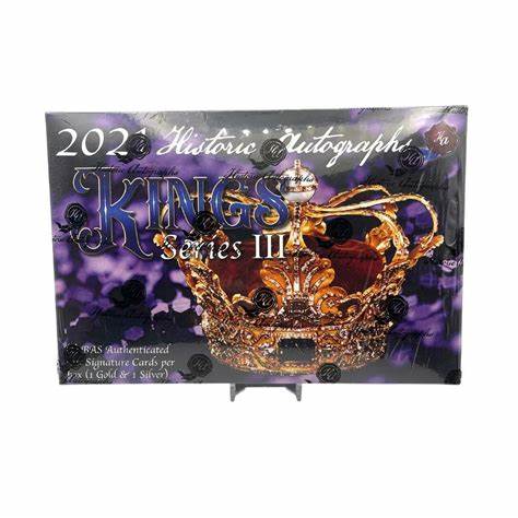 2021 Historic Autograph Kings Series 3 Hobby Box