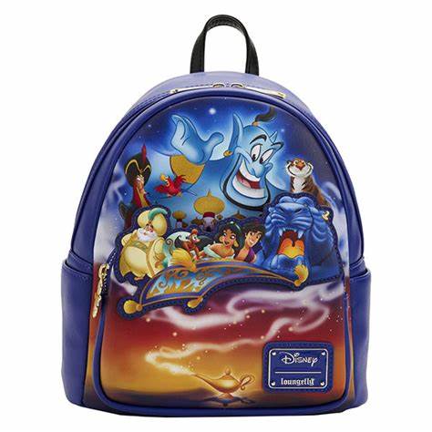 Loungefly-Mini Backpack-Disney-Aladdin 30 th