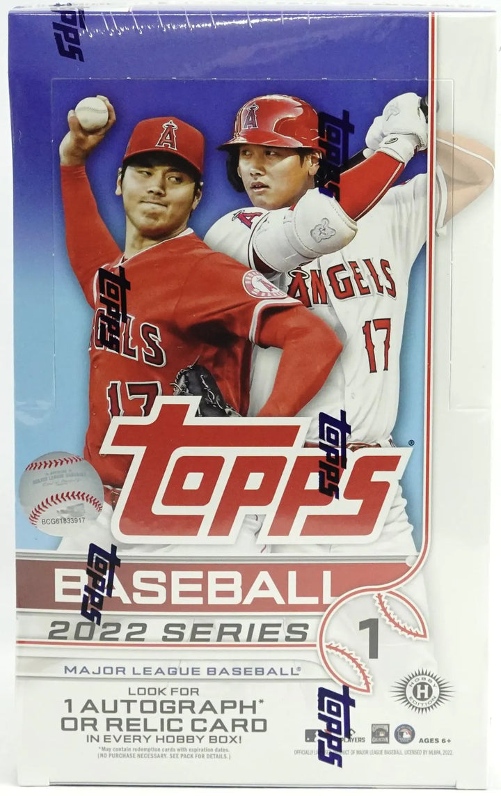 2022 Topps Baseball Series 1 Hobby Box