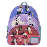 Loungefly-Mini Backpack-Disney-Vilains-Color Block