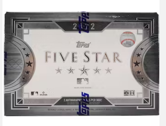 2022 Topps Five Star Baseball Hobby Box