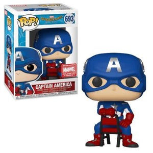 Funko-Marvel-Marvel Spider Man Homecoming-693-Captain America-Marvel Collector Corps Exclusive