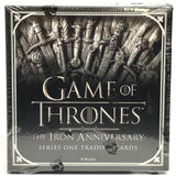 2021 Game of Thrones Rittenhouse Archives Iron Anniversary Series 1 Hobby Box