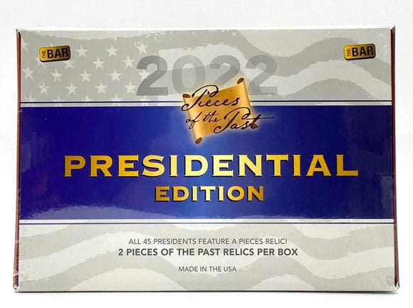 2022 The Bar Pieces Of The Past Presidential Edition Box