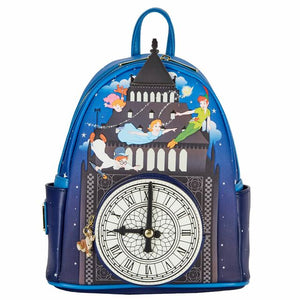 Loungefly-Mini Backpack-Disney-Peter Pan Glow Clock
