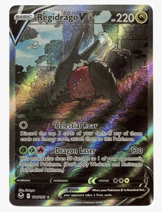 Pokémon Silver Tempest Hisuian Basculin Blister Pack