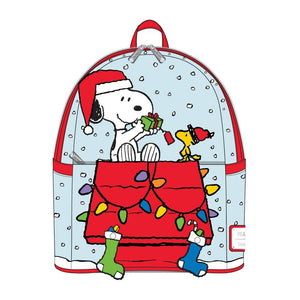Loungefly-Mini Backpack-Peanuts-Snoopy